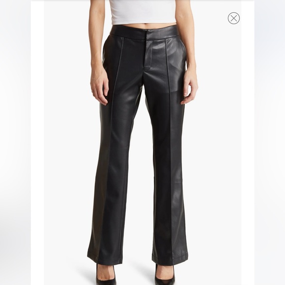 Anthropologie Pants - NWT Anthropologie vegan leather pants.